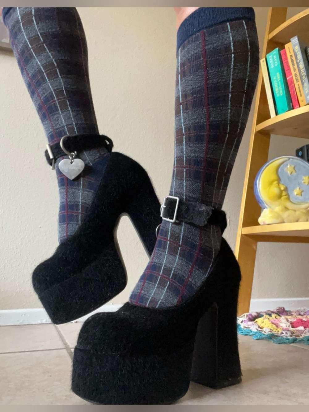 black platform mary jane’s 🐈‍⬛